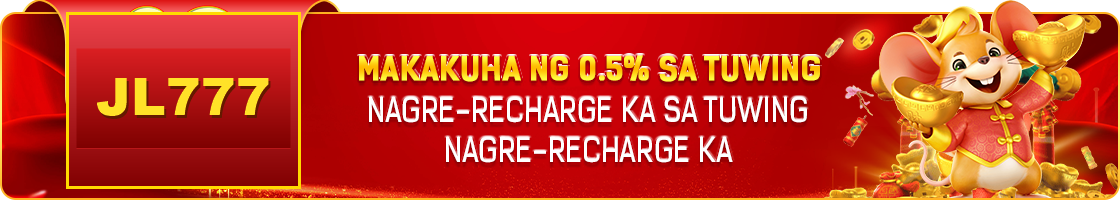 JL777 0.5 percent recharge reward banner