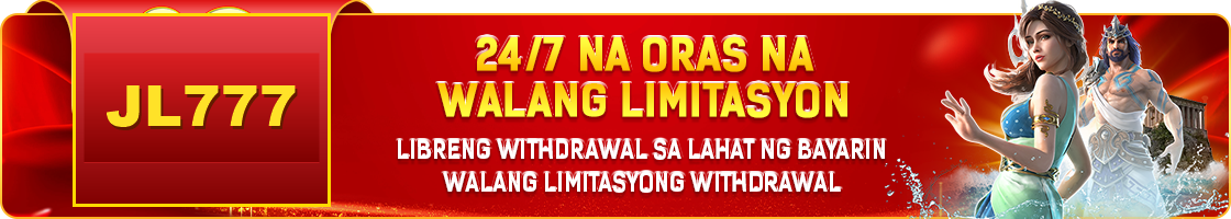 JL777 24 hour free withdrawal no limit banner