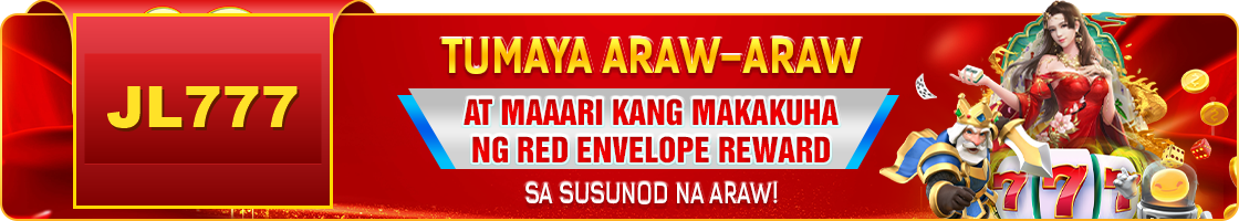 JL777 daily red envelope reward banner