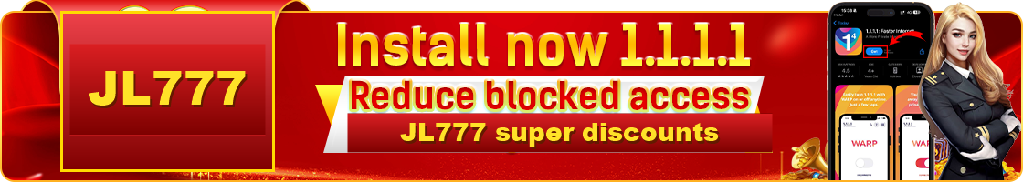JL777 install 1.1.1.1 access and discount guide banner